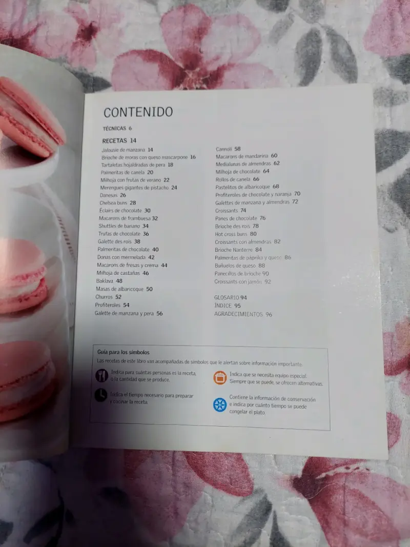 Libro de recetas Hojaldres y otras masas - 2