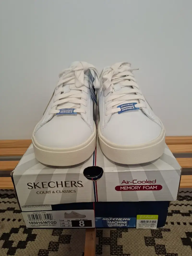 Zapatillas blancas Skechers Nuevas talla 38 - 2