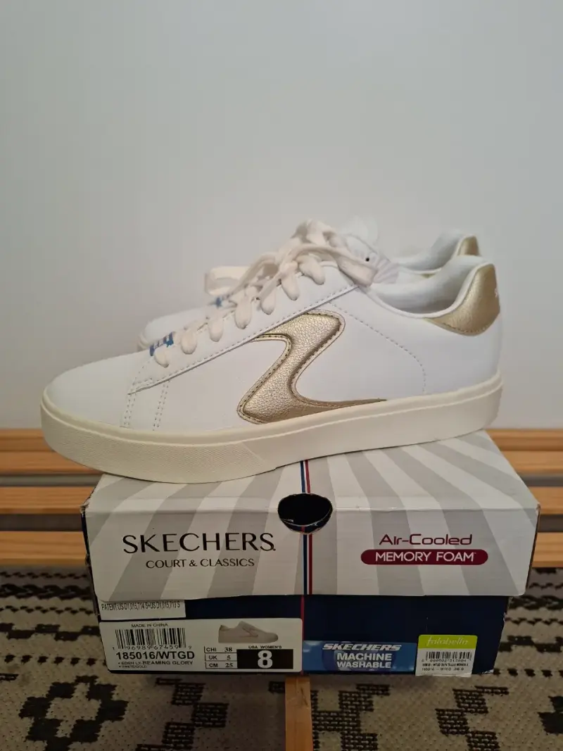 Zapatillas blancas Skechers Nuevas talla 38 - 5