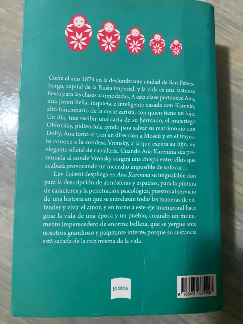 Libro Ana Karenina de Lev Tolstói - 2