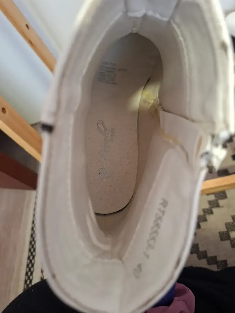Botines blancos con plataforma Nuevos talla 40 - 4