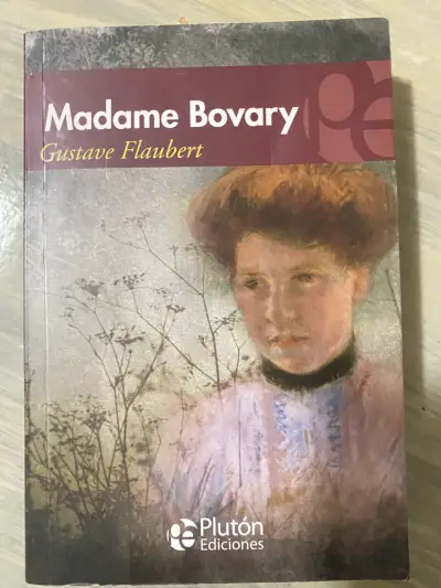 Libro Madame Bovary de Gustave Flaubert - Plutón Ediciones - miniatura 1