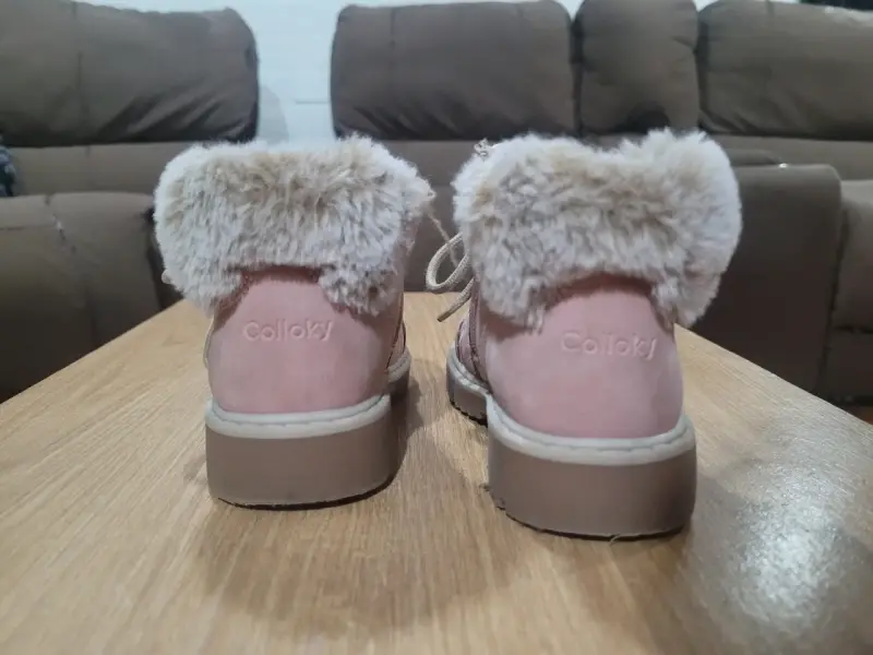 Botas infantiles con forro de lana numero 24 niña - 3