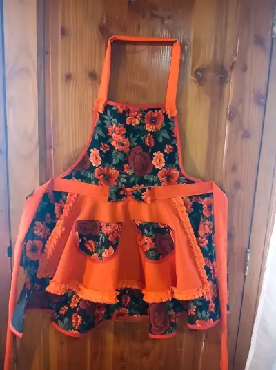Delantal diseño vestido chinita - miniatura 2