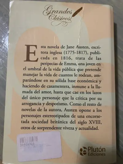 Libro 'Emma' de Jane Austen - Plutón Ediciones - miniatura 3