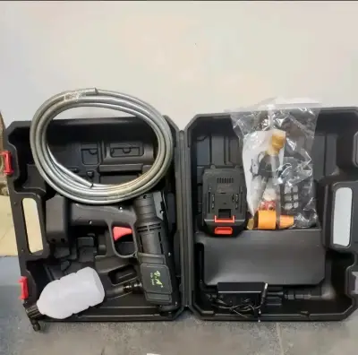 Hidrolavadora portátil a batería 48VF con accesorios - miniatura 6