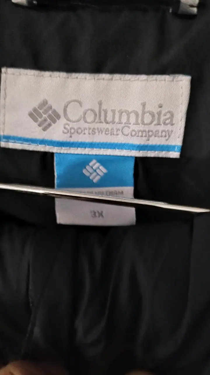 Chaqueta Columbia negra 3xl unisex - 4