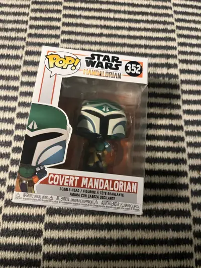 Figura Funko Pop Covert Mandalorian Star Wars - miniatura 1