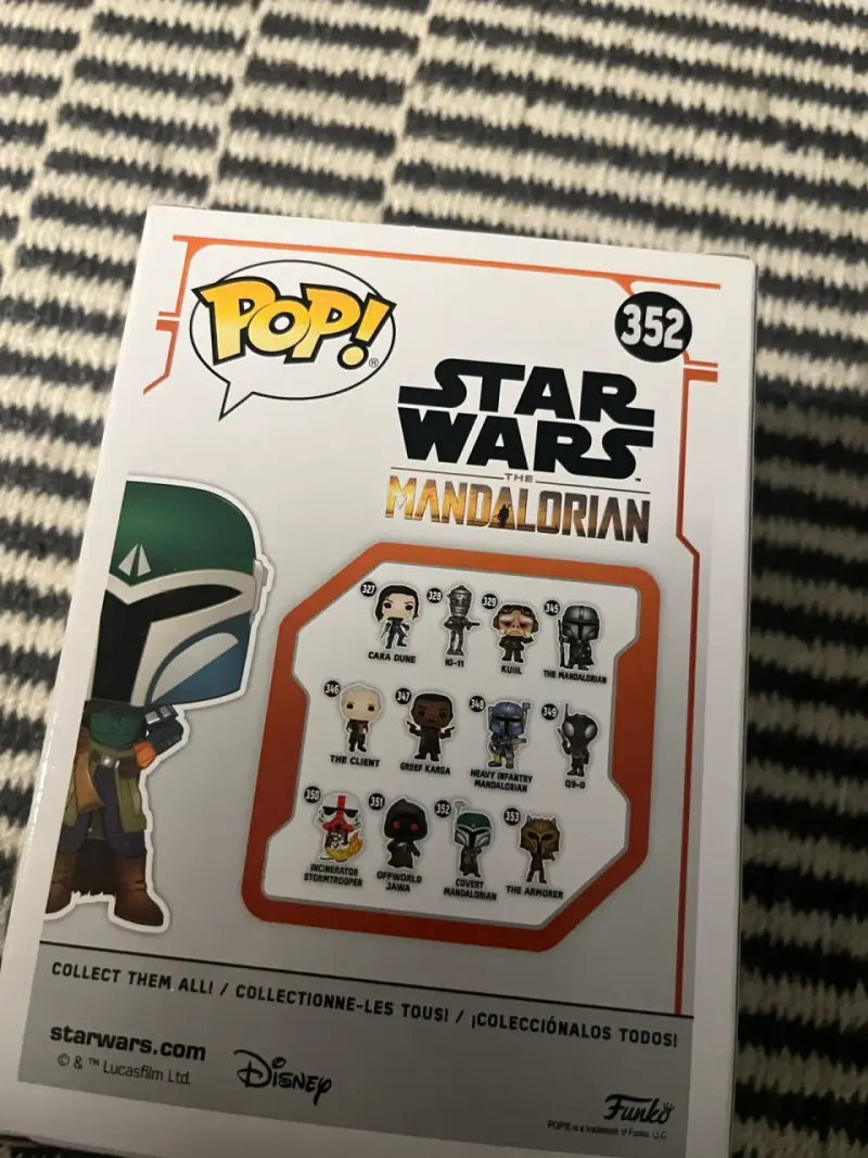 Figura Funko Pop Covert Mandalorian Star Wars - 3