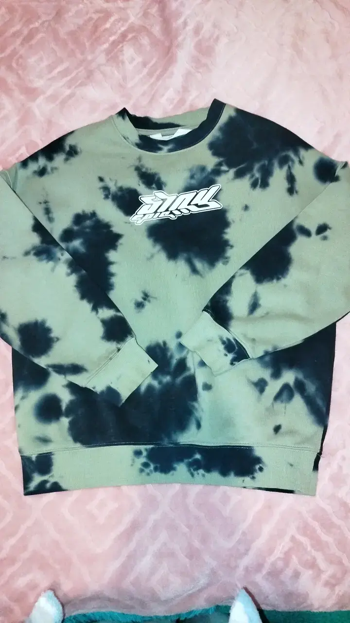 Polerón tie-dye unisex estilo urbano niño - 1