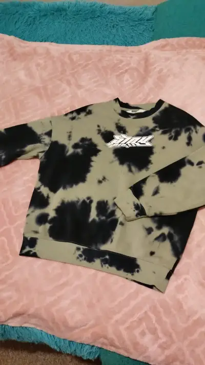 Polerón tie-dye unisex estilo urbano niño - miniatura 2