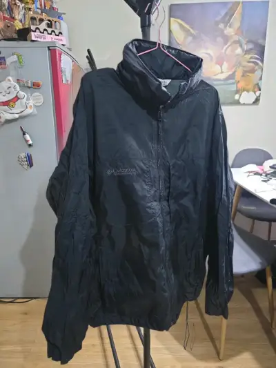 Chaqueta impermeable Columbia negra para hombre - miniatura 2