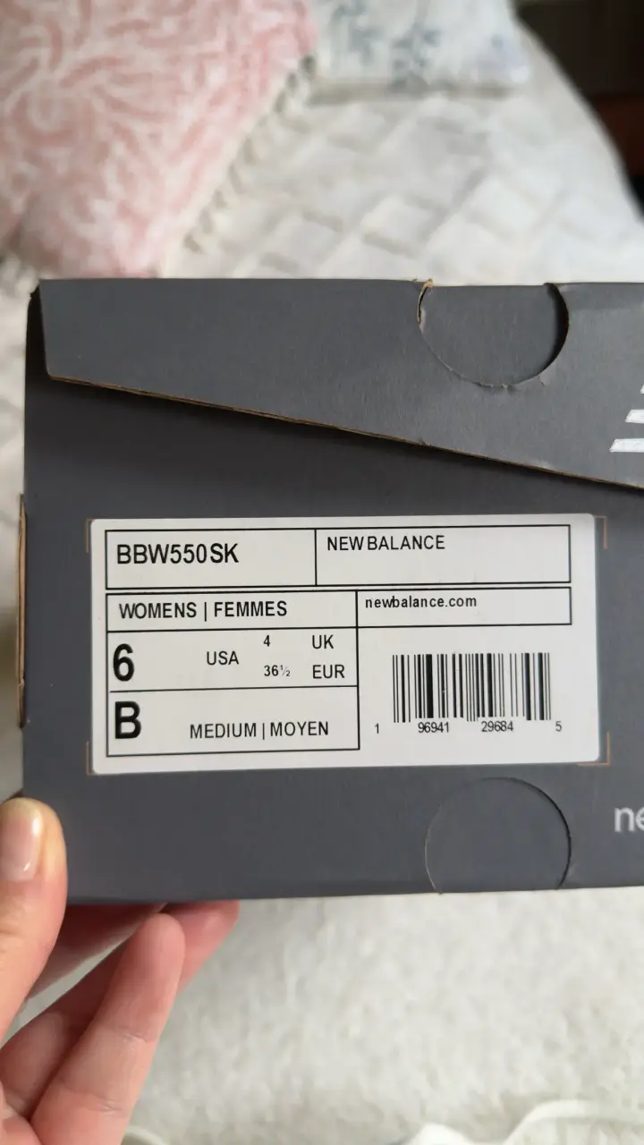 Zapatillas New Balance 550 Mujer Blancas - 4