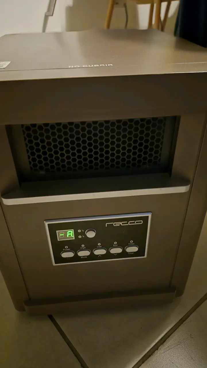Calefactor eléctrico Recco con control remoto - 2
