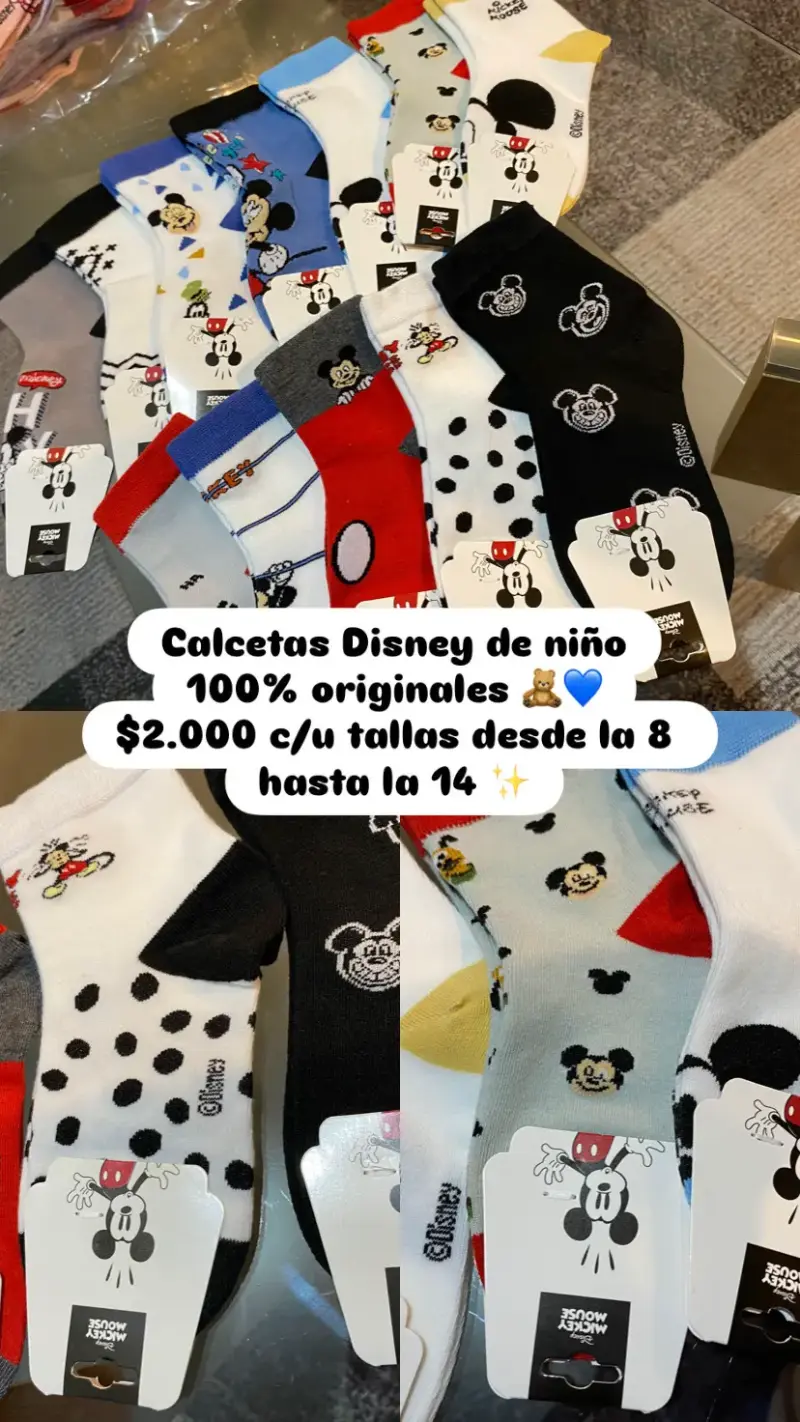Calcetines Disney para niña con diseños de Minnie - 2