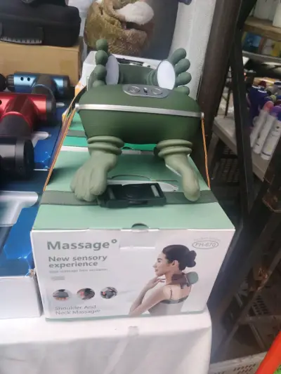 Masajeador de cuello y hombros FH-670 verde - miniatura 1