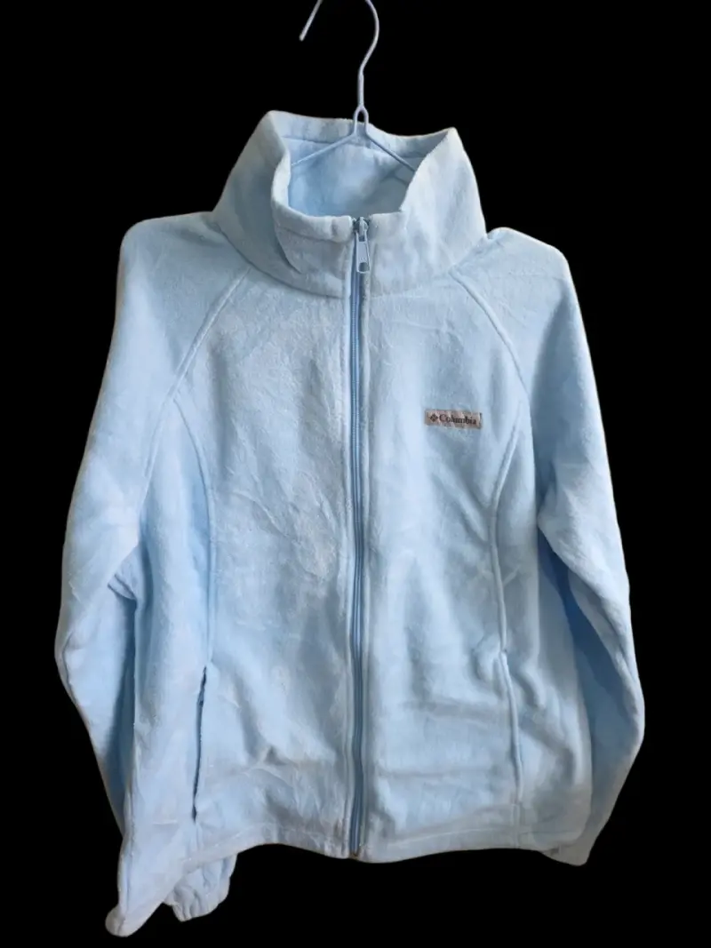 Chaqueta polar Columbia azul claro para mujer - 3