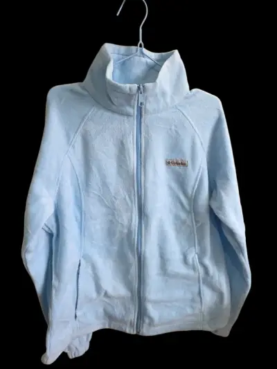 Chaqueta polar Columbia azul claro para mujer - miniatura 3