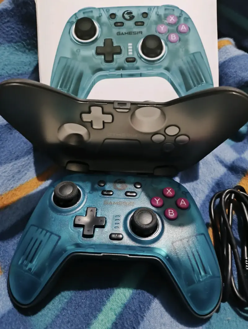 Controlador GameSir Nova Neon Teal para Switch y PC - 2