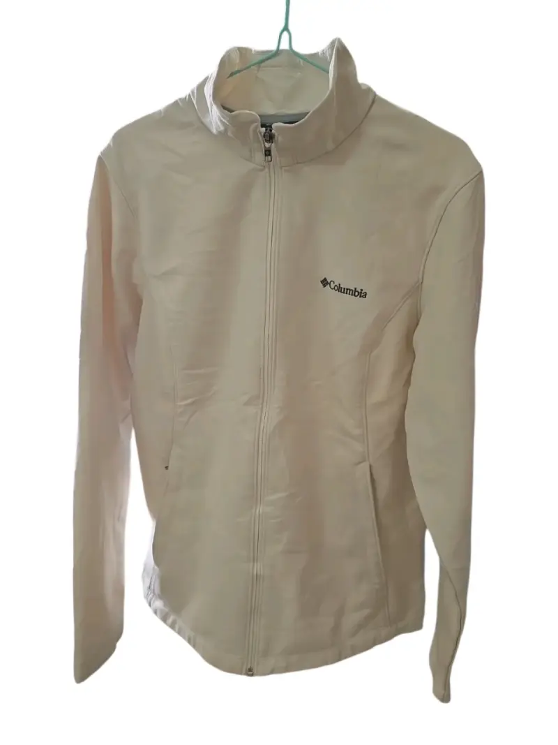 Chaqueta Columbia crema para mujer softshell - 2