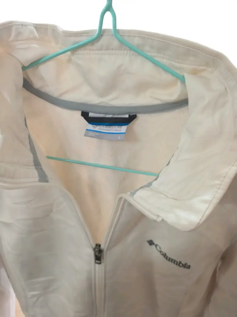 Chaqueta Columbia crema para mujer softshell - 3