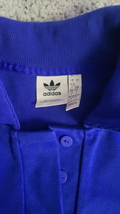 Polera Adidas azul talla L - miniatura 2