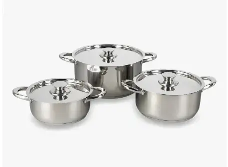 Batería de Cocina de Acero Inoxidable Wens 6 Piezas - 1