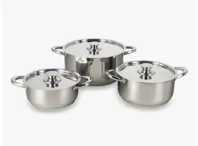 Batería de Cocina de Acero Inoxidable Wens 6 Piezas - miniatura 1