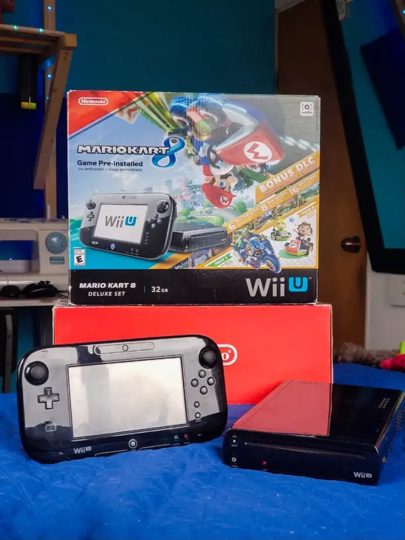 Nintendo Wii U 32GB + Mario Kart 8 + Disco Duro - 1