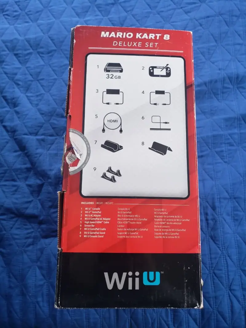 Nintendo Wii U 32GB + Mario Kart 8 + Disco Duro - 3