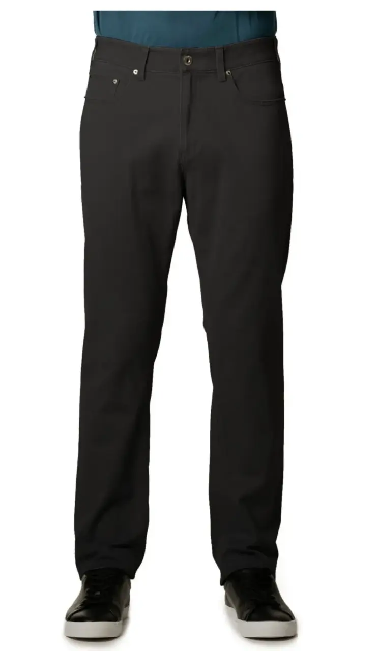 Pantalones Iron Co. para hombre, colores azul y negro - 2