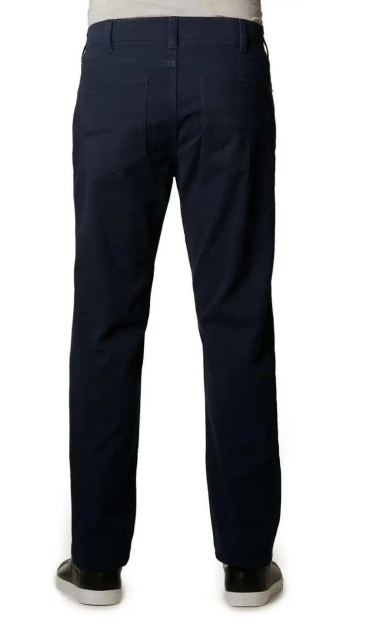 Pantalones Iron Co. para hombre, colores azul y negro - 5