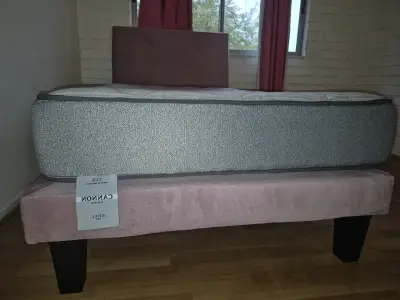 Cama individual con colchón Cannon en buen estado - miniatura 3