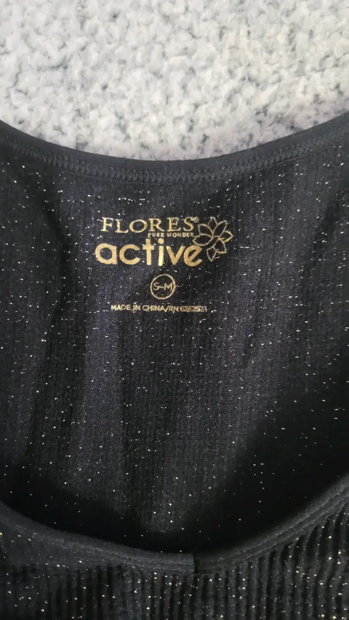 Body negro con brillo talla S/M - 2