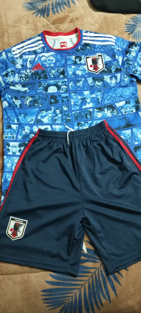 Conjunto deportivo Japón anime azul - 1