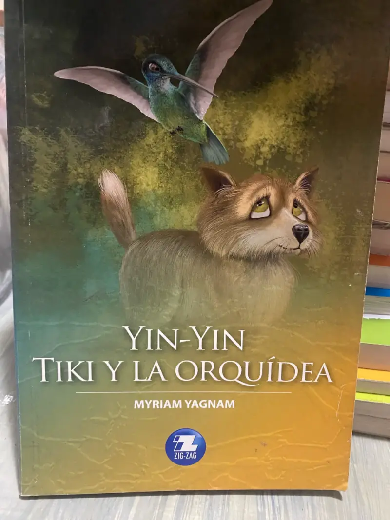 Libro infantil 'Yin-Yin Tiki y la Orquídea' de Myriam Yagnam - 1