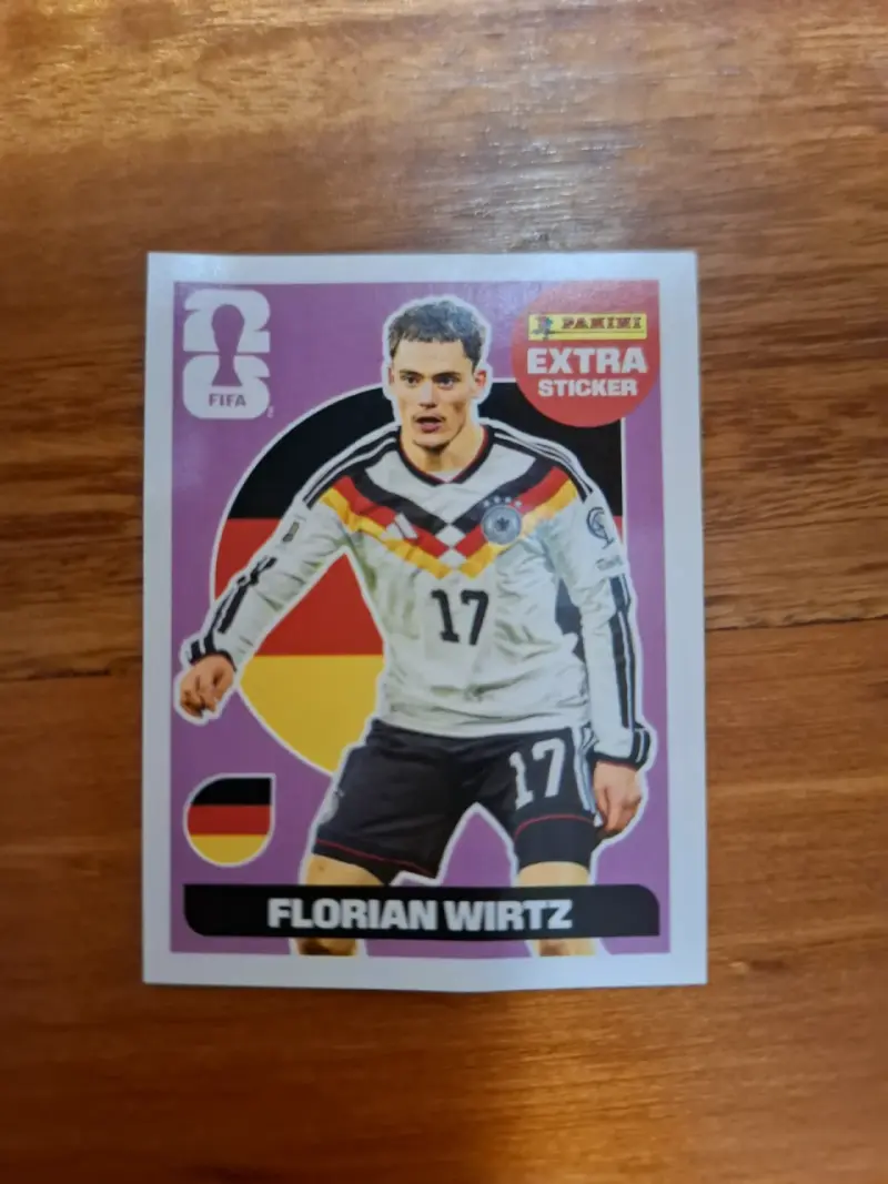 Lámina Panini FIFA Florian Wirtz Alemania - 1