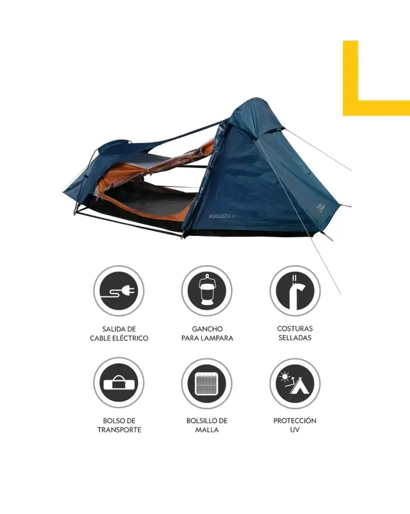 Carpa para 2 personas National Geographic Augusta II - 3