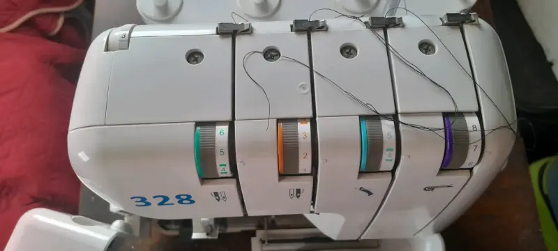 Máquina de Coser Overlock Nagoya 328 - 2