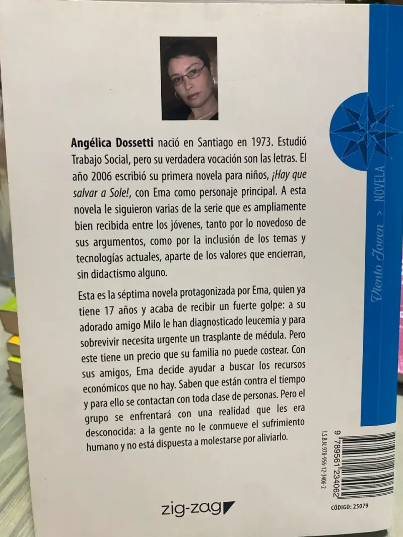 Libro Querido Milo de Angélica Dossetti - 2