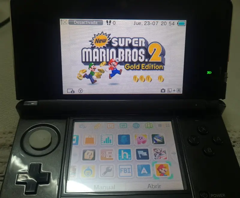 Consola portátil Nintendo 3DS en buen estado - 3