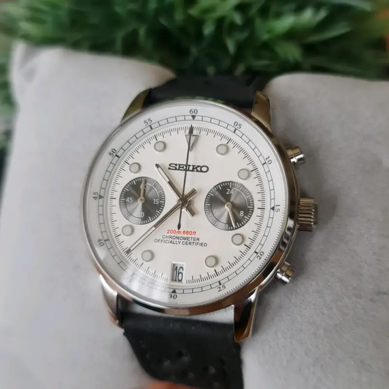 SEIKO MOD - Cronógrafo estilo TUDOR - 3