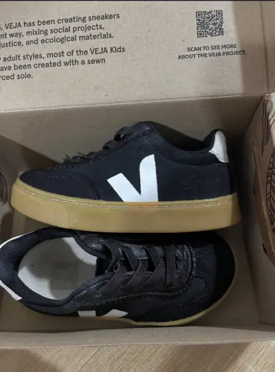 Zapatillas Veja Small Volley Canvas para niños - miniatura 1