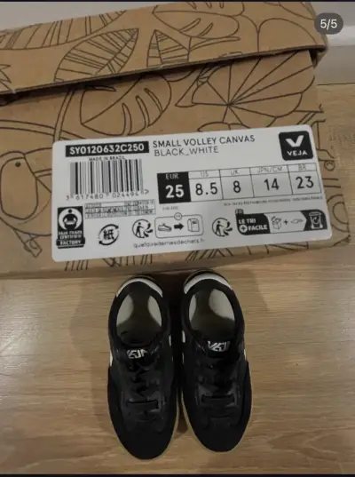 Zapatillas Veja Small Volley Canvas para niños - miniatura 3