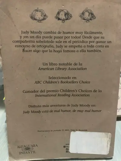 Libro ¡Judy Moody se vuelve famosa! Megan McDonald - miniatura 2
