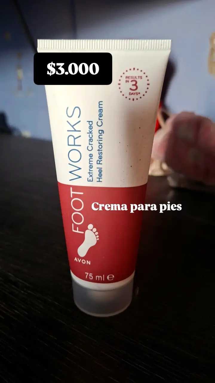 Crema para pies Avon Foot Works 75ml