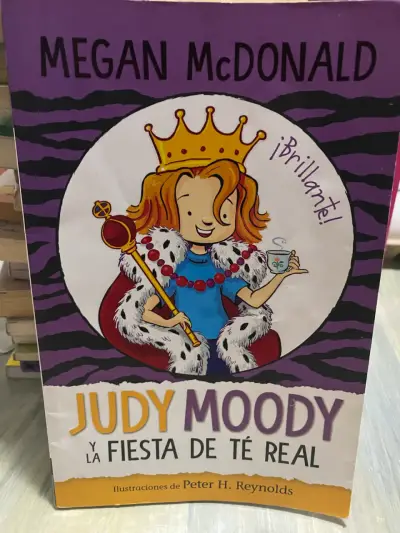 Libro infantil 'Judy Moody y la Fiesta de Té Real' - miniatura 1