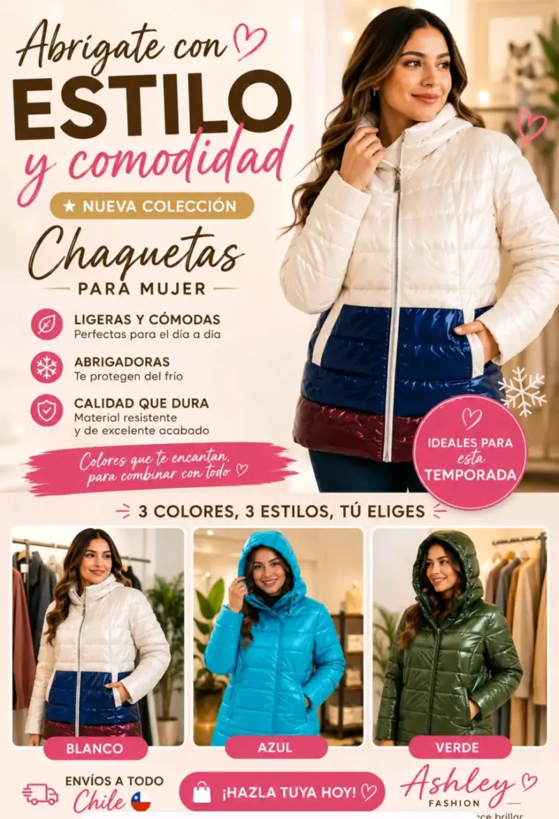 Chaqueta para mujer ligera y cómoda