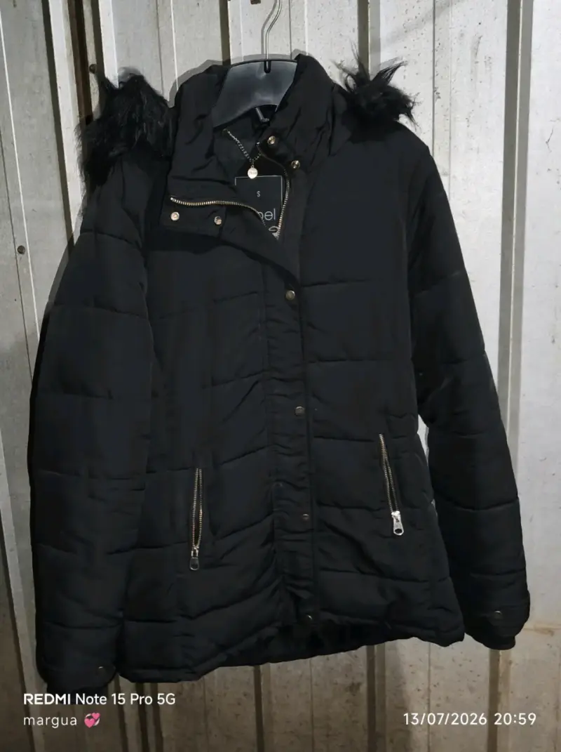 Chaqueta leñadora de franela forrada talla XL - 2