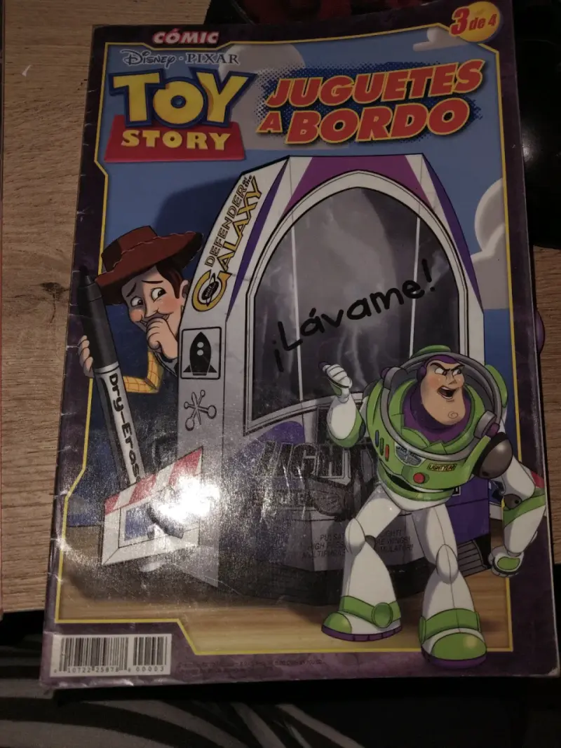 Cómic Toy Story Juguetes a Bordo 3 de 4 - 1